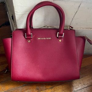 Michael Kors crossbody satchel bag